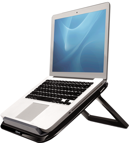 Support ergonomique pliable pour PC portable - Ergotendances